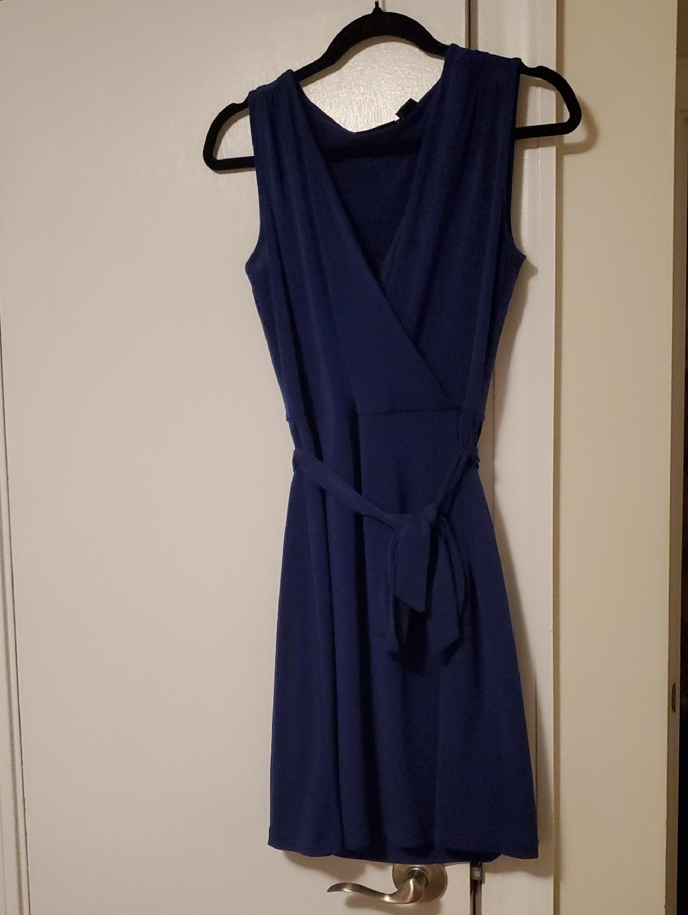 Sleeveless Wrap Dress